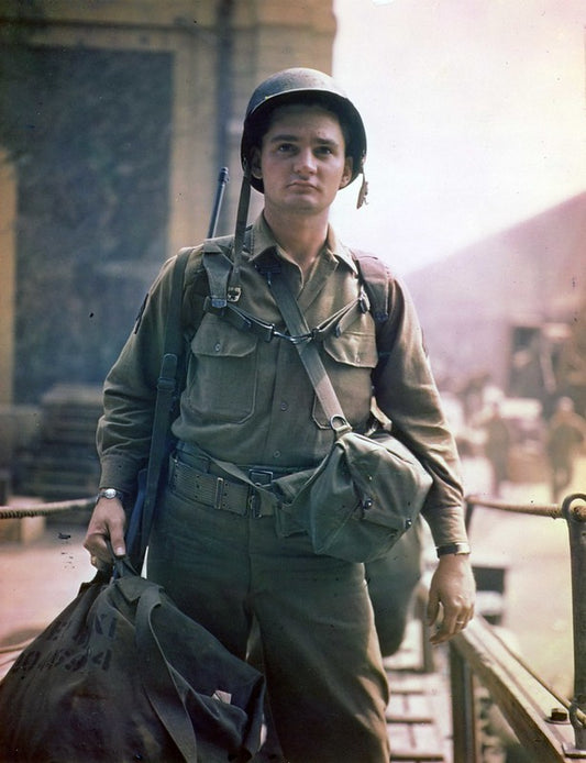 Le paquetage du soldat américain - 1944
